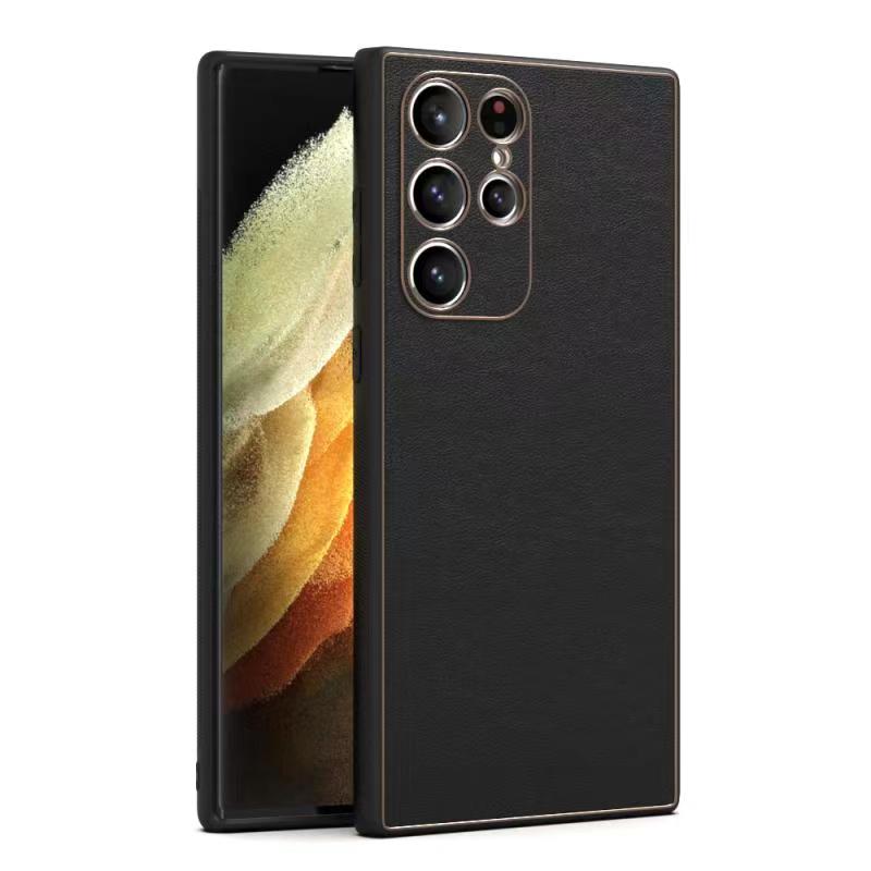 Husa Yolo pentru iPhone 14 Eco-Leather TPU Edge - Negru