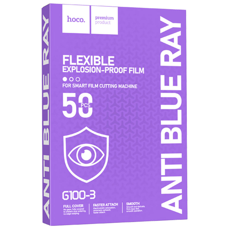 Set 50 Bucati Folii HydroGel Clear Hoco G100-3 Cutter Plotter 120x180mm Universal
